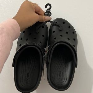 NWT CROCS COAST CLOG BLACK